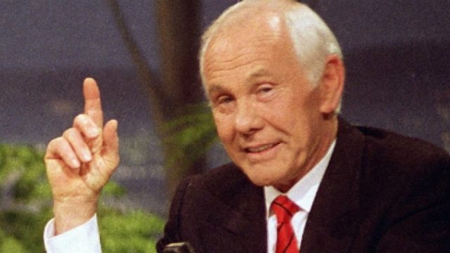 Johnny Carson Height Weight